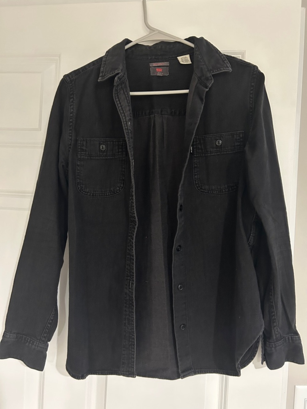Levi's Black Denim Jacket Boyfriend fit